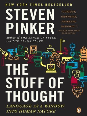 cover image of The Stuff of Thought